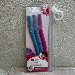 $4 🌙 Plum Beauty Facial‎ Shaping Razors Set